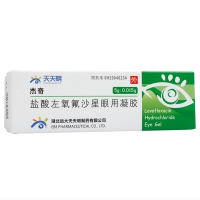 杰奇 盐酸左氧氟沙星眼用凝胶  5g